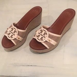Tory Burch size 7.5 wedges